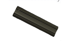 Аэроэлемент конька Braas Air Plus черный