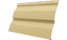 Корабельная Доска 0,265 Grand Line 0,45 PE lite с пленкой RAL 1014 слоновая кость