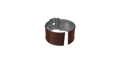 Кронштейн трубы Optima 150мм RAL 8017