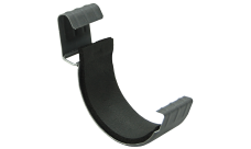 Соединитель желоба Grand Line PE матовый 125 мм RAL 7024 мокрый асфальт