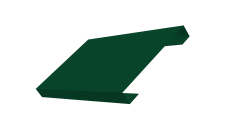 Ламель лицевая 150 забора жалюзи Texas 0,45 PE-Double RAL 6005 зеленый мох