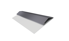 Планка стартово-финишная Экобрус, Экобрус new Grand Line 0,45 Drap TX RAL 7004 сигнальный серый (2м)