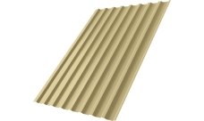 Профнастил С20B Grand Line 0,4 ПЭ RAL 1014 слоновая кость