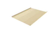 Фальц двойной стоячий Line Grand Line 0,45 PE с пленкой на замках RAL 1015 светлая слоновая кость