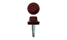 Саморез по металлу 4,8х19 (400шт) сверло №2 RAL 3005