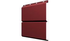 ЭкоБрус Grand Line 0,45 ПЭ с пленкой RAL 3011 коричнево-красный