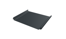 Кликфальц Pro Grand Line 0,5 Velur X с пленкой на замках RAL 7016 антрацитово-серый