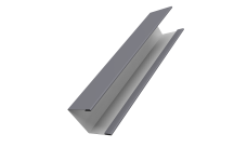 Крышка жалюзи Milan Slim 0,45 Drap TX RAL 7004 сигнальный серый (3м)