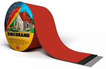 Лента герметизирующая Технониколь Nicoband самоклеящаяся 10мх7,5см красная