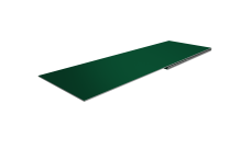 Планка финишная 48х25 Grand Line 0,5 Сатин матовый RAL 6005 зеленый мох (2м)