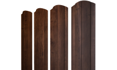 Штакетник Круглый фигурный Grand Line 0,45 Print-Double Premium Cherry Wood Fresh