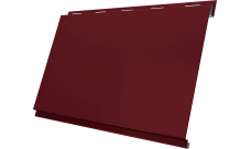 Вертикаль классик Grand Line 0,5 Сатин с пленкой RAL 3005 красное вино