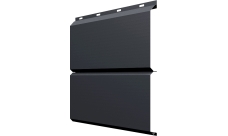 ЭкоБрус Grand Line 0,45 Drap СТ слим с пленкой RAL 7024 мокрый асфальт