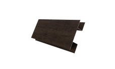 Планка H-образная стыковочная сложная Grand Line 0,45 Принт Элит Античный дуб TwinColor (2м)