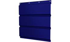 Софит металлический Классик v01 Grand Line полная перфорация 0,45 PE с пленкой RAL 5002 ультрамариново-синий