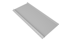 Кликфальц mini Grand Line 0,45 PE с пленкой на замках RAL 9003 сигнальный белый