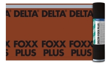 Мембрана диффузионная Delta-Foxx Plus для пологих скатов, с двумя зонами проклейки (75м2)