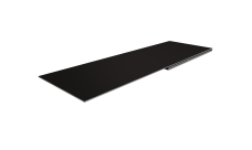 Планка финишная 48х25 0,45 Drap TR RAL 9005 черный (2м)