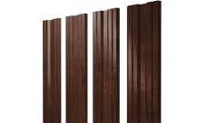 Штакетник Twin с прямым резом Grand Line 0,45 Print Elite Cherry Wood TwinColor