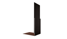 Планка приемная оконная Grand Line 0,45 Print Elite Coffee Wood TwinColor (2м)