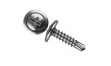 Саморез ПШС Rizzel 4,2х32 (500шт) шлиц PH2, цинк