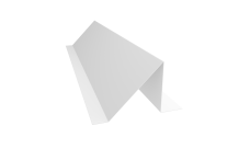 Планка снегозадержания Grand Line 0,45 PE-Double с пленкой RAL 9003 сигнальный белый (2м)