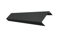 Ламель лицевая 50 забора жалюзи Texas 0,5 PurPro Matt 275 RAL 7016 антрацитово-серый