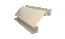 Планка угла внутреннего сложного Экобрус Grand Line 0,45 Принт Элит Молочное дерево TwinColor (3м)