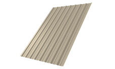 Профнастил С10A Grand Line 0,45 Print Elite Milky Wood TwinColor