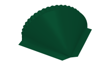 Заглушка конусная Grand Line 0,45 Drap TX RAL 6005 зеленый мох