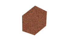 Заглушка треугольного конька Gerard сталь цвет 201 ( 0,165м)