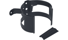 Кронштейн трубы на дерево Grand Line ПУ матовый 90мм RAL 7024 мокрый асфальт