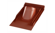 Элемент проходной Vilpe Unitile 2К красный