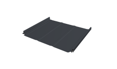 Кликфальц Pro Line Grand Line 0,5 PurPro с пленкой на замках RAL 7024 мокрый асфальт