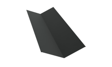 Планка ендовы верхней 145х145 Grand Line 0,45 Drap ТХ RAL 7016 антрацитово-серый (2м)