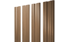 Штакетник Twin с прямым резом Grand Line 0,45 Print Elite Honey Wood Twin с прямым резом Grand LineColor