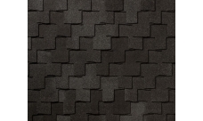 Черепица гибкая RoofShield Премиум Фьюжн черный янтарь