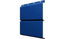 ЭкоБрус 0,345 Grand Line 0,45 PE с пленкой RAL 5005 сигнальный синий