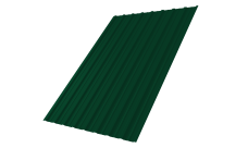 Профнастил С10A Grand Line 0,45 Drap TX RAL 6005 зеленый мох