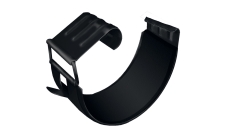 Соединитель желоба Grand Line PE матовый 125 мм RAL 9005 черный