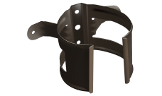 Кронштейн трубы на дерево Grand Line PU 90 мм RR 32 темно-коричневый