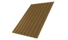 Профнастил С10A Grand Line 0,45 Print Elite Honey Wood TwinColor