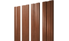 Штакетник Twin с прямым резом Grand Line 0,45 Print Elite Rowan Twin с прямым резом Grand LineColor