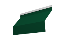 Ламель забора жалюзи Milan new Grand Line 0,45 Drap TX RAL 6005 зеленый мох