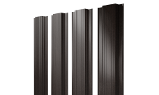 Штакетник Прямоугольный с прямым резом Grand Line 0,45 Print Elite Coffee Wood TwinColor