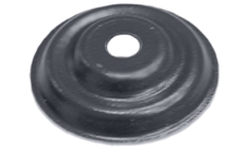 Накладка декор. кронштейна трубы на кирпич Grand Line PU RAL 7024 мокрый асфальт