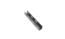 Крепежный вкладыш А для забора жалюзи Texas с шириной ламели 150 0,5 Satin RAL 7024 мокрый асфальт (2м)