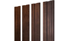 Штакетник Twin с прямым резом 0,45 Print Premium Cherry Wood Fresh TwinColor