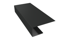 J-Профиль 18мм Grand Line 0,45 Drap TX RAL 7016 антрацитово-серый (2м)