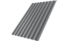 Профнастил С20B Grand Line 0,7 ПЭ RAL 7004 сигнальный серый